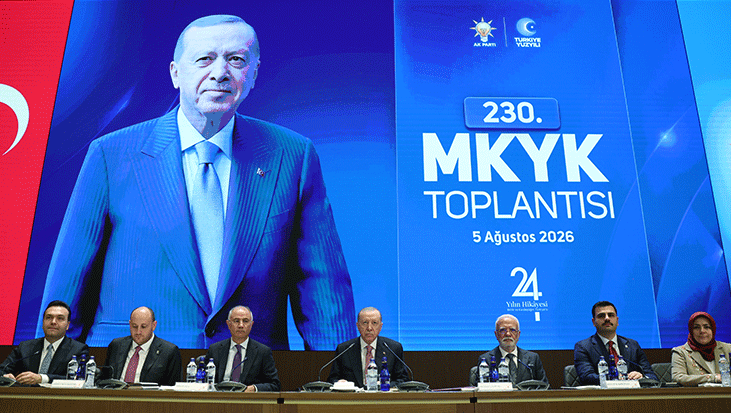 AK Parti MKYK Toplantısı başladı