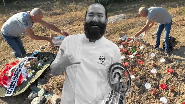 Eren Kaşıkçı’nın babasından yürek yakan veda! Oğlunun mezarını kendi elleriyle suladı