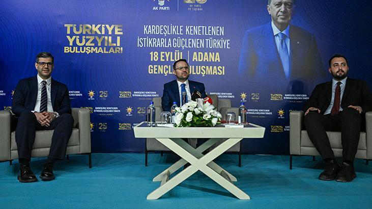Adalet Bakanı Gürlek, Adana’da gençlerle buluştu