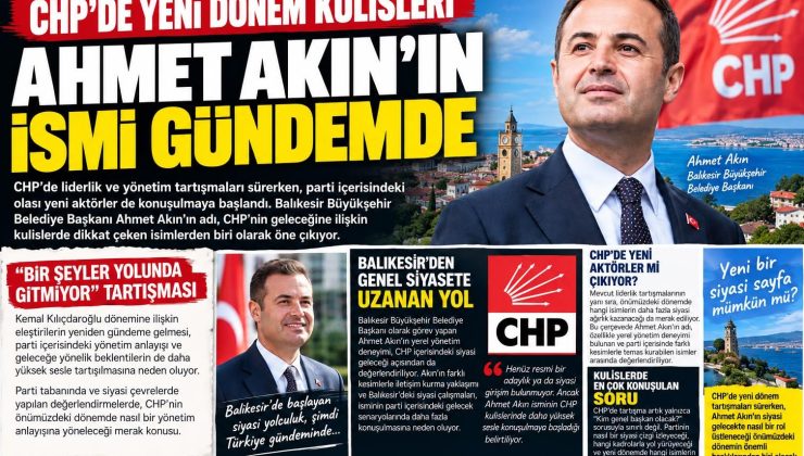 CHP’DE YENİ DÖNEM KULİSLERİ