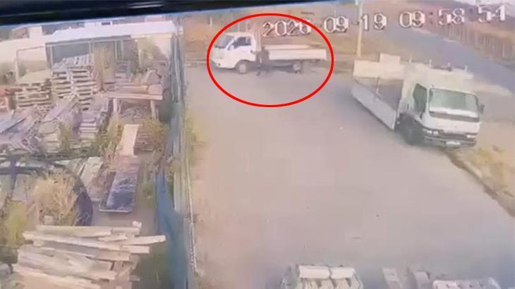 Eskişehir’de feci ölüm! El frenini çekmediği kamyonetin altında kaldı