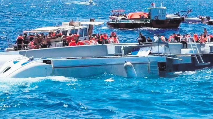 Girne’de batan geminin enkazında arama tamamlandı! Kayıplara rastlanmadı, kara kutu bulundu