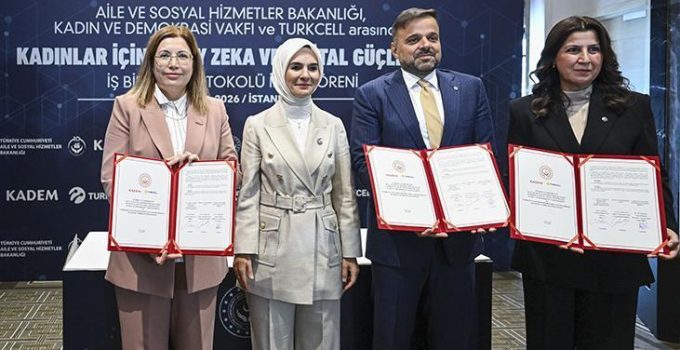 ‘Kadınlar İçin Yapay Zeka ve Dijital Güçlenme İşbirliği Protokolü’ imza töreni düzenlendi