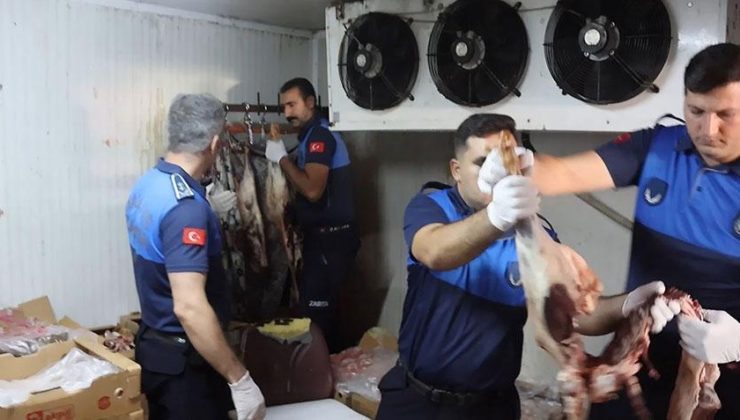 Kasapta korkunç manzara: Binlerce lira ceza kesildi