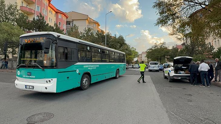 Kayseri’de feci kaza! Özel halk otobüsünün çarptığı bisikletli çocuk hayatını kaybetti