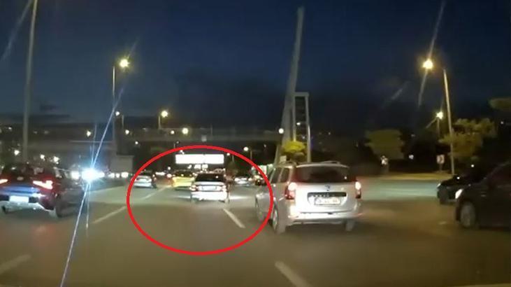 Makas atıp kazaya neden olduktan sonra kaçtı! Ehliyetsiz sürücüye rekor ceza