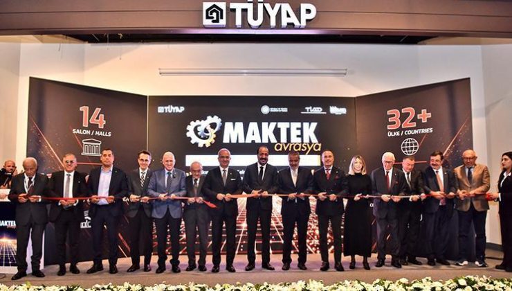 MAKTEK Avrasya 2026 fuarı başladı