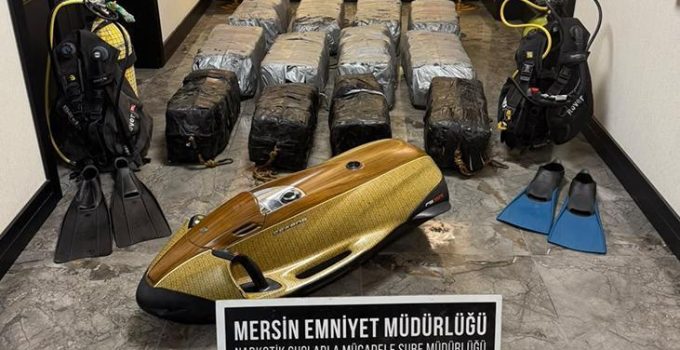 Mersin Limanı’nda operasyon! Gemiden 350 kilo kokain çıktı