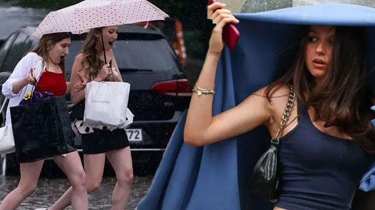 Meteoroloji yeni haritayı paylaştı! Marmara’da kuvvetli yağış: Sıcaklıklar 4-8 derece düşecek