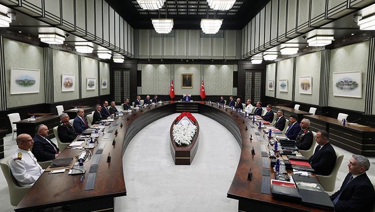 MGK, Cumhurbaşkanı Erdoğan başkanlığında toplandı