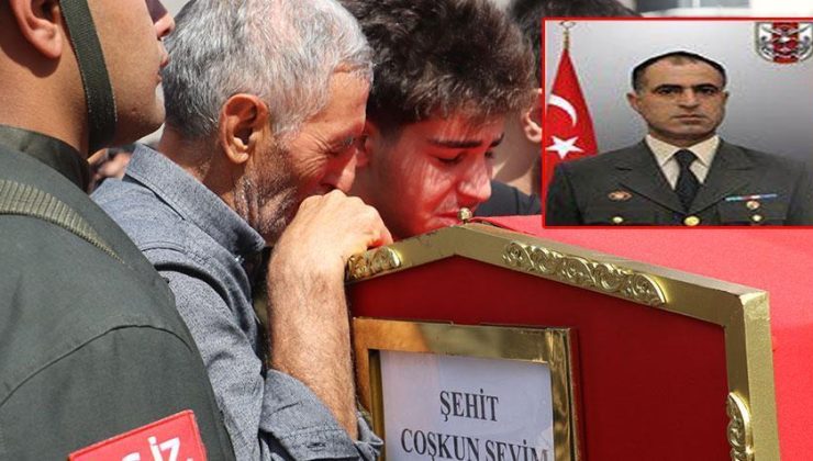 Şehit Coşkun Sevim’e son görev! Cenazesinde gözyaşları sel oldu