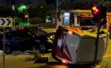 Üsküdar’da, kamyonetle çarpışan hafif ticari aracın sürücüsü yaralandı