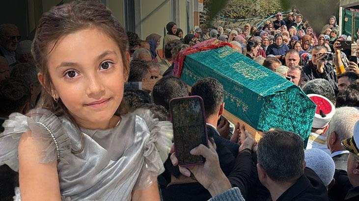 10 yaşındaki Eslem Sare Bulut’a acı veda! Son yolculuğuna uğurlandı