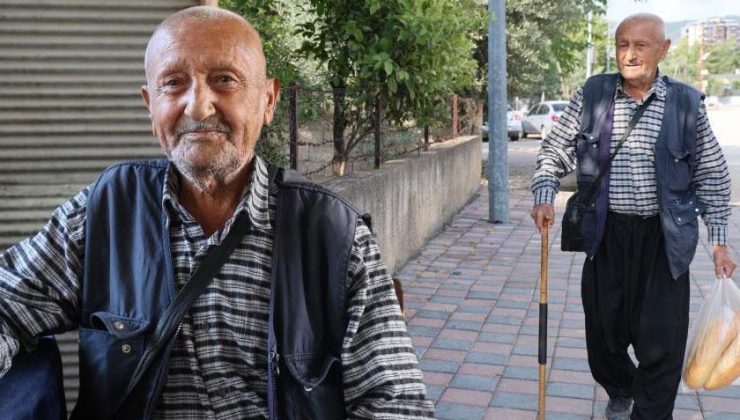 86 yaşında her sabah aynı rota: Biz 50 yaşındayız, onun gibi değiliz