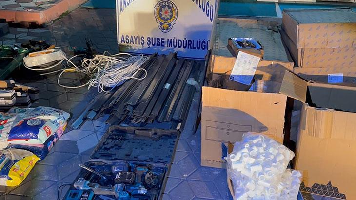 Aksaray’da inşaat ve tır hırsızı operasyonla yakalandı