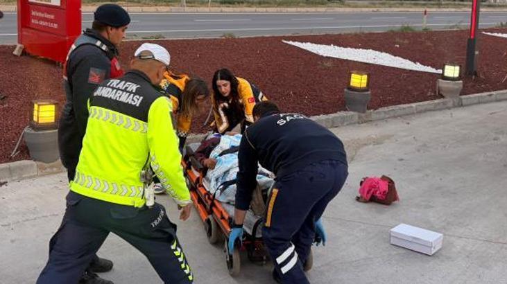 Aracın hacizli olduğunu öğrenince bayıldı