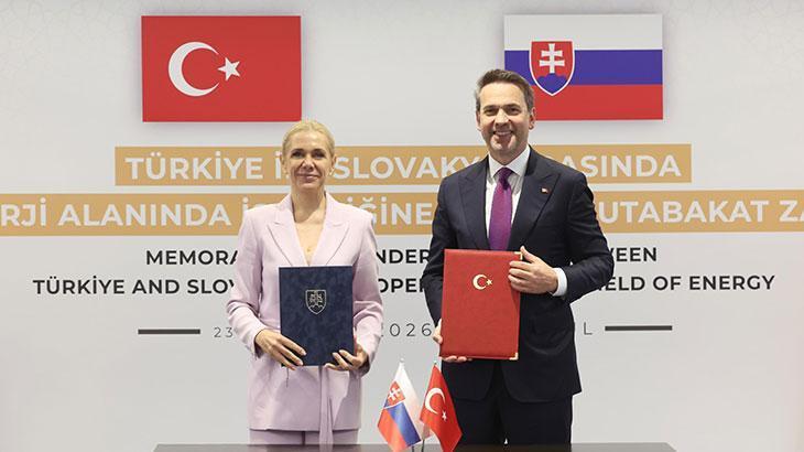 Bakan Bayraktar, Slovakya ile enerji alanında mutabakat zaptı imzalandığını bildirdi