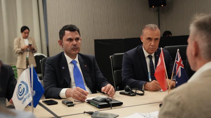 Bakan Kurum, Avustralya İklim Değişikliği ve Enerji Bakanı Bowen ile görüştü
