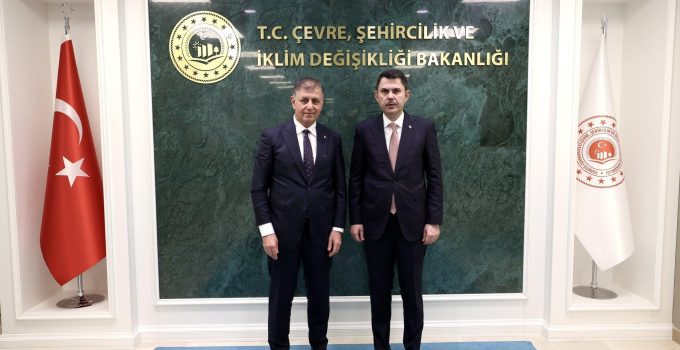 Bakan Kurum, İzmir Büyükşehir Belediye Başkanı Cemil Tugay ile görüştü! Masada Körfez Eylem Planı ve kentsel dönüşüm var