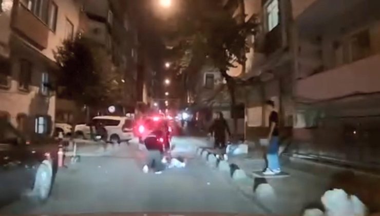 Esenler’de iki kız arkadaş arasında kavga! Saçından tutup yerde sürükledi