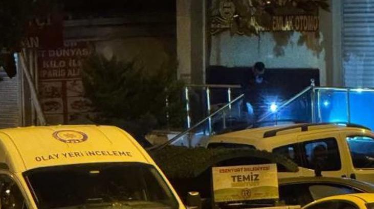 Esenyurt’ta emlak ofisine molotof atıldı