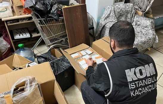 İstanbul’da kaçak tütün operasyonu! 12 şüpheli yakalandı