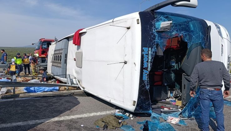 Manisa’da katliam gibi kaza! Can kaybı 11’e yükseldi, 27 yaralı var