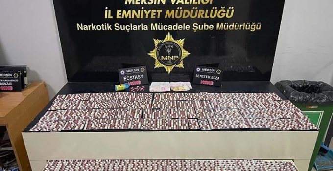 Mersin’de uyuşturucu operasyonu: Gözaltına alınan 8 kişiden 7’si tutuklandı