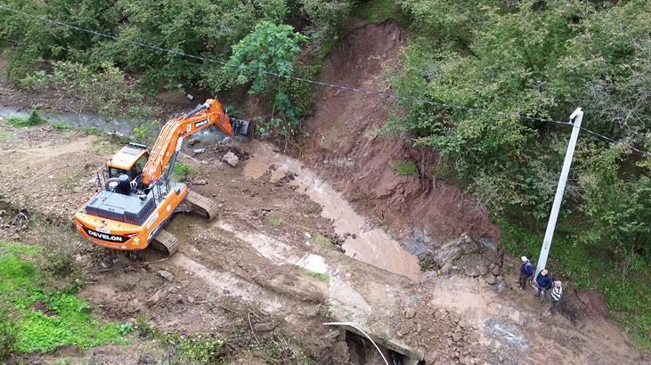 Sakarya’daki sel felaketinin ardından ekipler harekete geçti