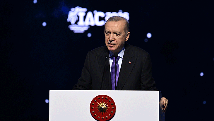 Son dakika… Cumhurbaşkanı Erdoğan: 3.5 ton ağırlığındaki ay uzay aracımız yüzde 80 yerlilik oranına sahip