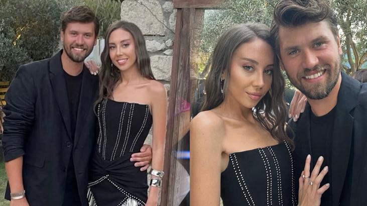 Survivor Serhan Onat ve Merve Küsmenoğlu evlendi! İşte nikahtan ilk kareler