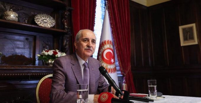 TBMM Başkanı Kurtulmuş, Roma’da Türk toplumuyla görüştü