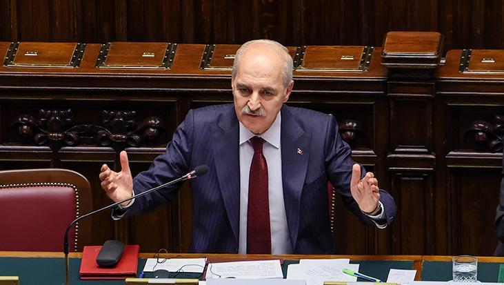 TBMM Başkanı Kurtulmuş’tan Rum temsilcinin iddialarına tepki: Türk tarafını yok sayarak Kıbrıs’ta hiçbir çözüm olamaz