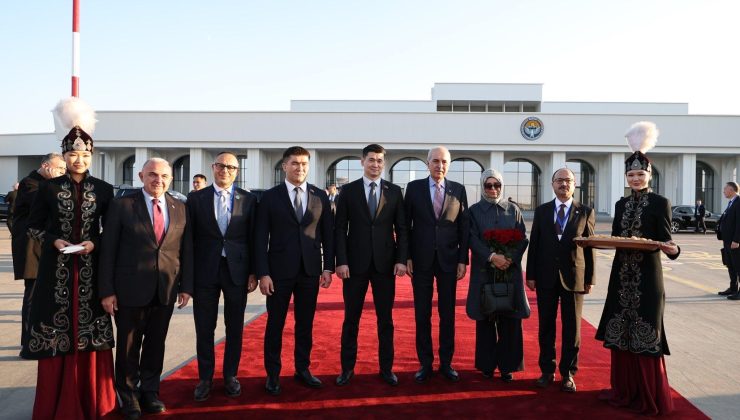 TBMM Başkanı Numan Kurtulmuş Bişkek’e gitti! TÜRKPA Genel Kurulu’na katılacak