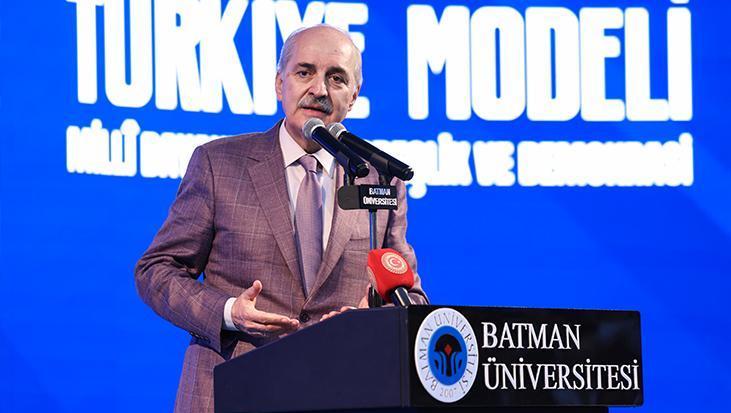 TBMM Başkanı Numan Kurtulmuş: İsrail, seçimi bahane ederek Filistinlilere karşı zulmünü sürdürüyor