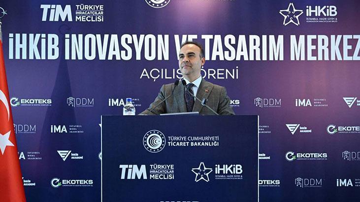 Tekstil sektörüne inovasyon ve tasarım üssü! Bakan Kacır: Türkiye’nin önceliği yatırımdır, üretimdir