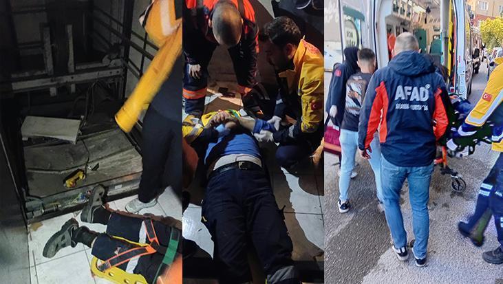 Zonguldak’ta iş hanında korkutan olay! Asansör 3 kat aşağı düştü, 1 kişi ağır yaralandı